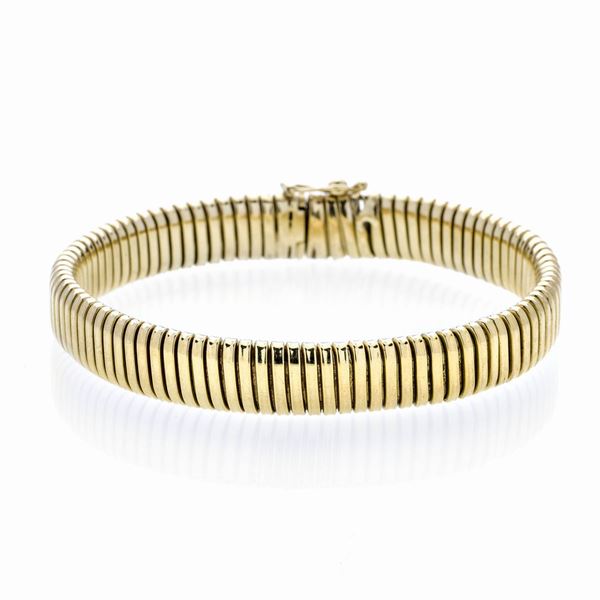 Bracciale in oro giallo  - Asta Asta di Gioielli Antichi, Moderni e Orologi - Curio - Casa d'aste in Firenze