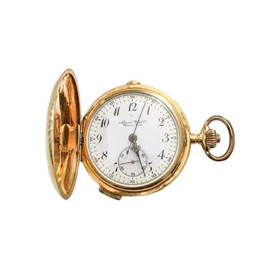 Orologio da Tasca in Oro Giallo National Watch & Co-chaux De Fonds