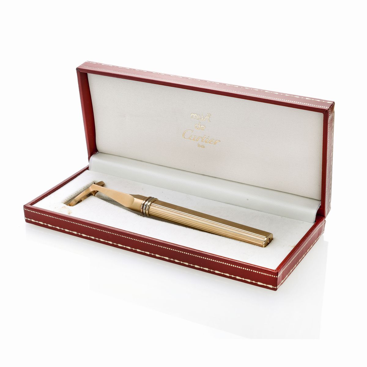 Rasoio Placcato in Oro Giallo, Must De Cartier