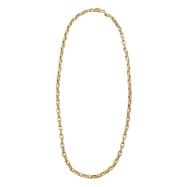 BUCCELLATI : Necklace in yellow gold Buccellati  - Auction Jewelery auction, Gemstones and Wristwatches from a Veronese Collection - Curio - Casa d'aste in Firenze