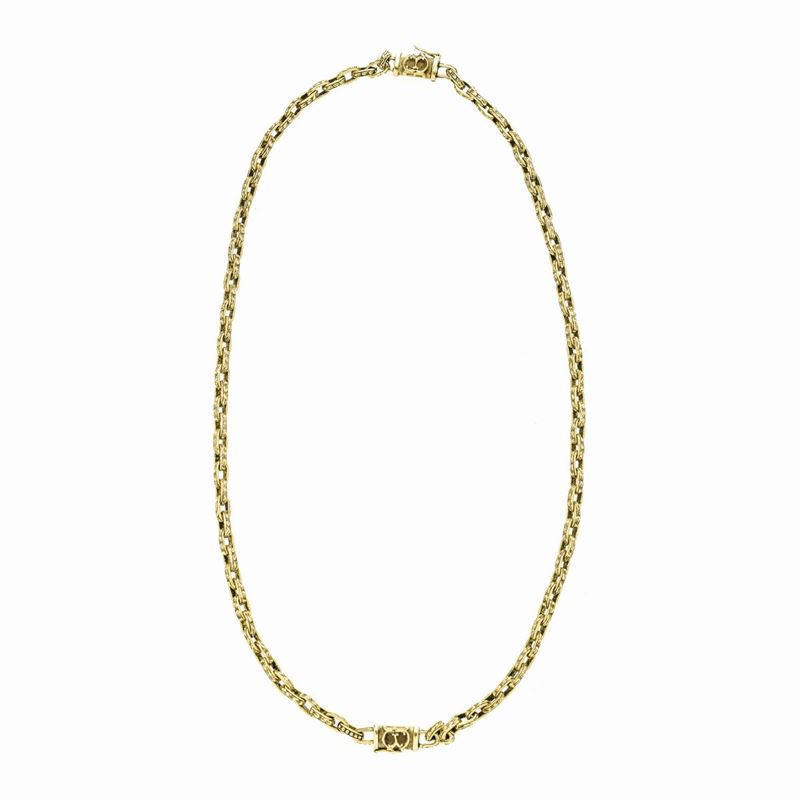 Girocollo Trasformabile in Due Bracciali in Oro Giallo Buccellati