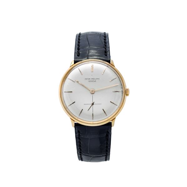 PATEK PHILIPPE &amp; CO : Wristwatch in yellow gold Patek Philippe Calatrava  - Auction Jewelery auction, Gemstones and Wristwatches from a Veronese Collection - Curio - Casa d'aste in Firenze