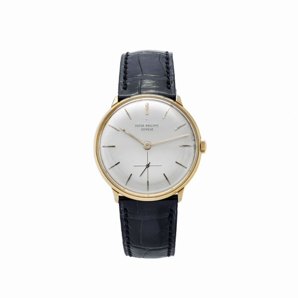 PATEK PHILIPPE &amp; CO - Wristwatch in yellow gold Patek Philippe Calatrava
