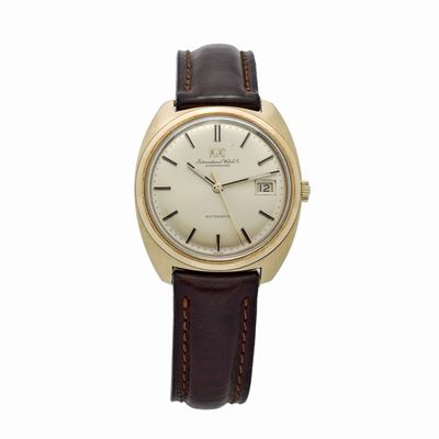 Orologio da Polso in Oro Giallo Iwc Schaffhausen