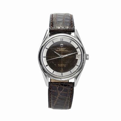 Orologio da Polso in Acciaio Universal Geneve Polerouter Date