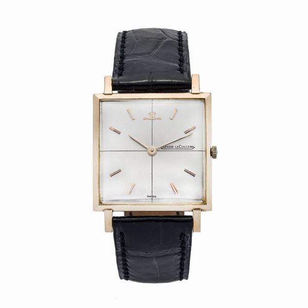 JAEGER LECOULTRE - Wristwatch in yellow gold Jager LeColutre