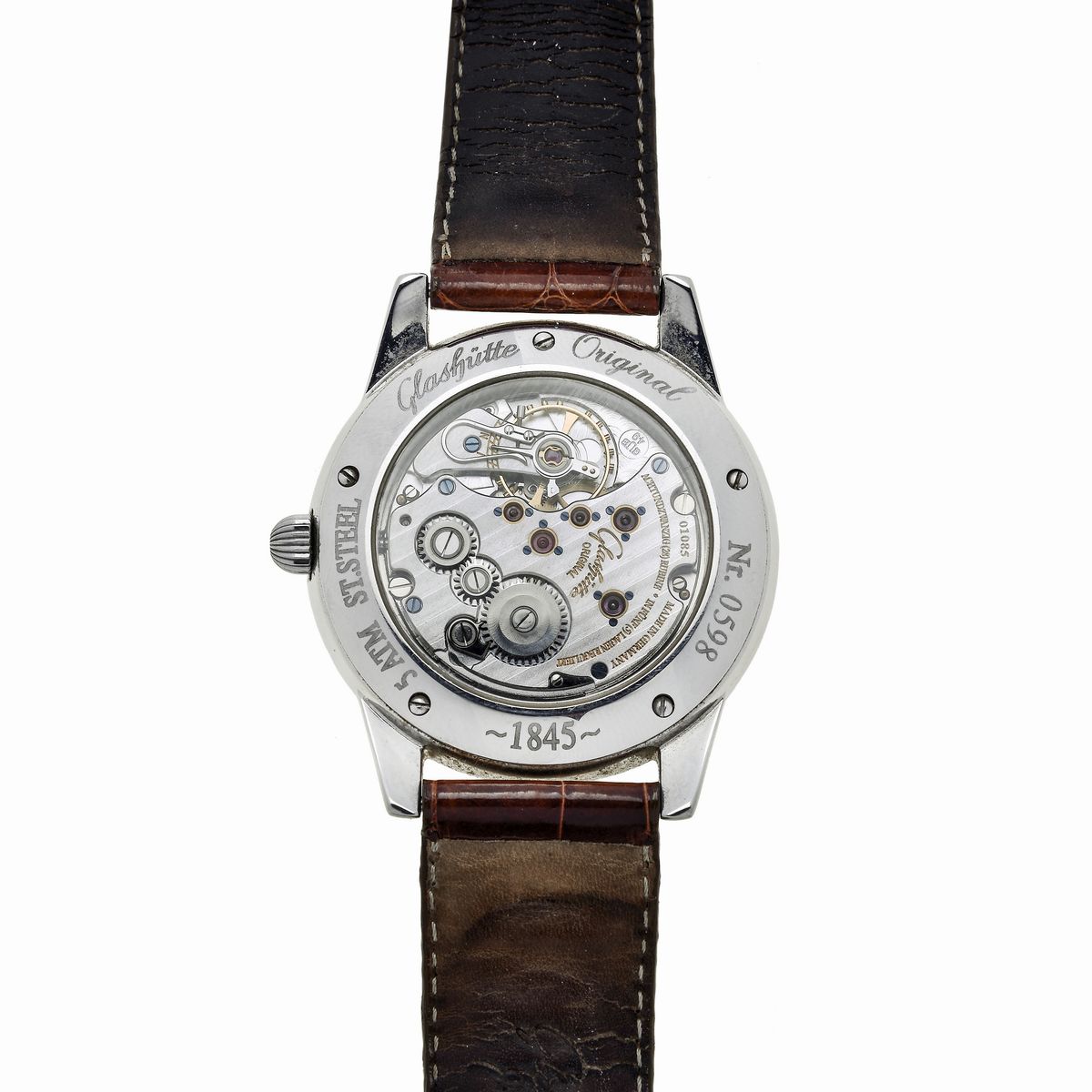 Orologio da Polso in Acciaio Glashutte Original 1845