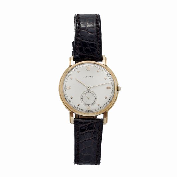 MOVADO - Wristwatch in yellow gold Movado