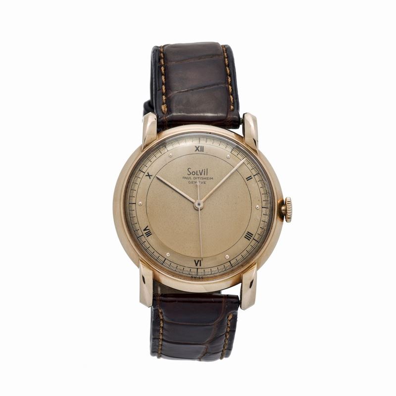 Orologio da Polso in Oro Giallo Solville