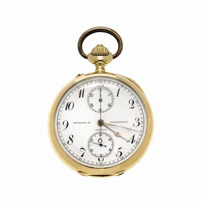 Orologio da Tasca Cronometro in Oro Giallo Vacheron & Constantin