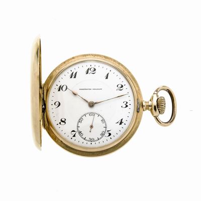 Orologio da Tasca in Oro Giallo Escasany