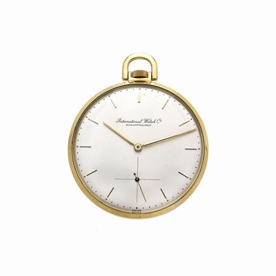 Orologio da Tasca in Oro Giallo Iwc Schaffhausen