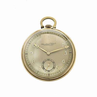 Orologio da Tasca in Oro Giallo Iwc Schaffhausen