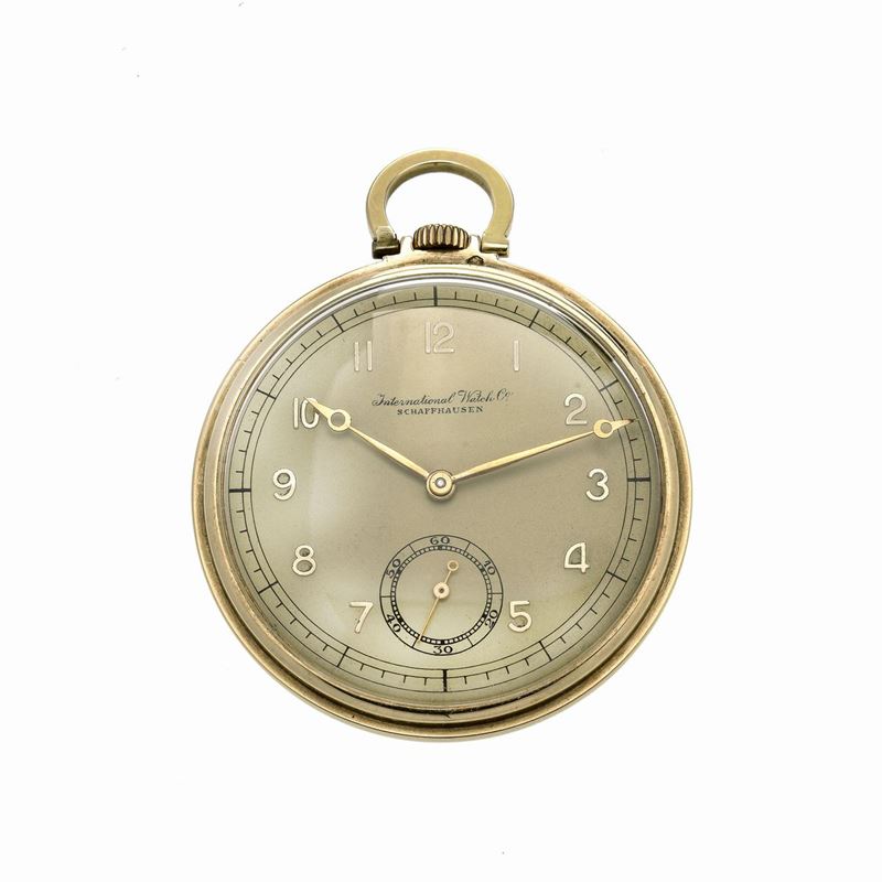 Orologio da Tasca in Oro Giallo Iwc Schaffhausen
