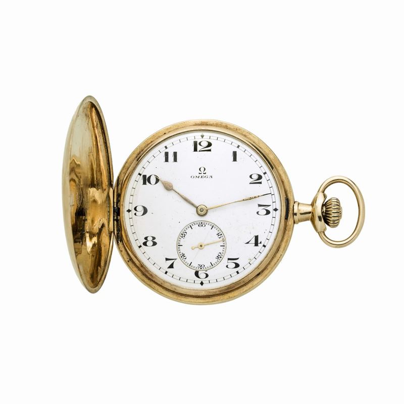 Orologio da Tasca in Oro Giallo Omega