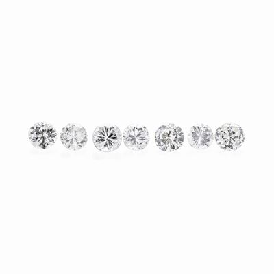 Lotto: Quattordici Diamanti Taglio Brillante Ct 2.17