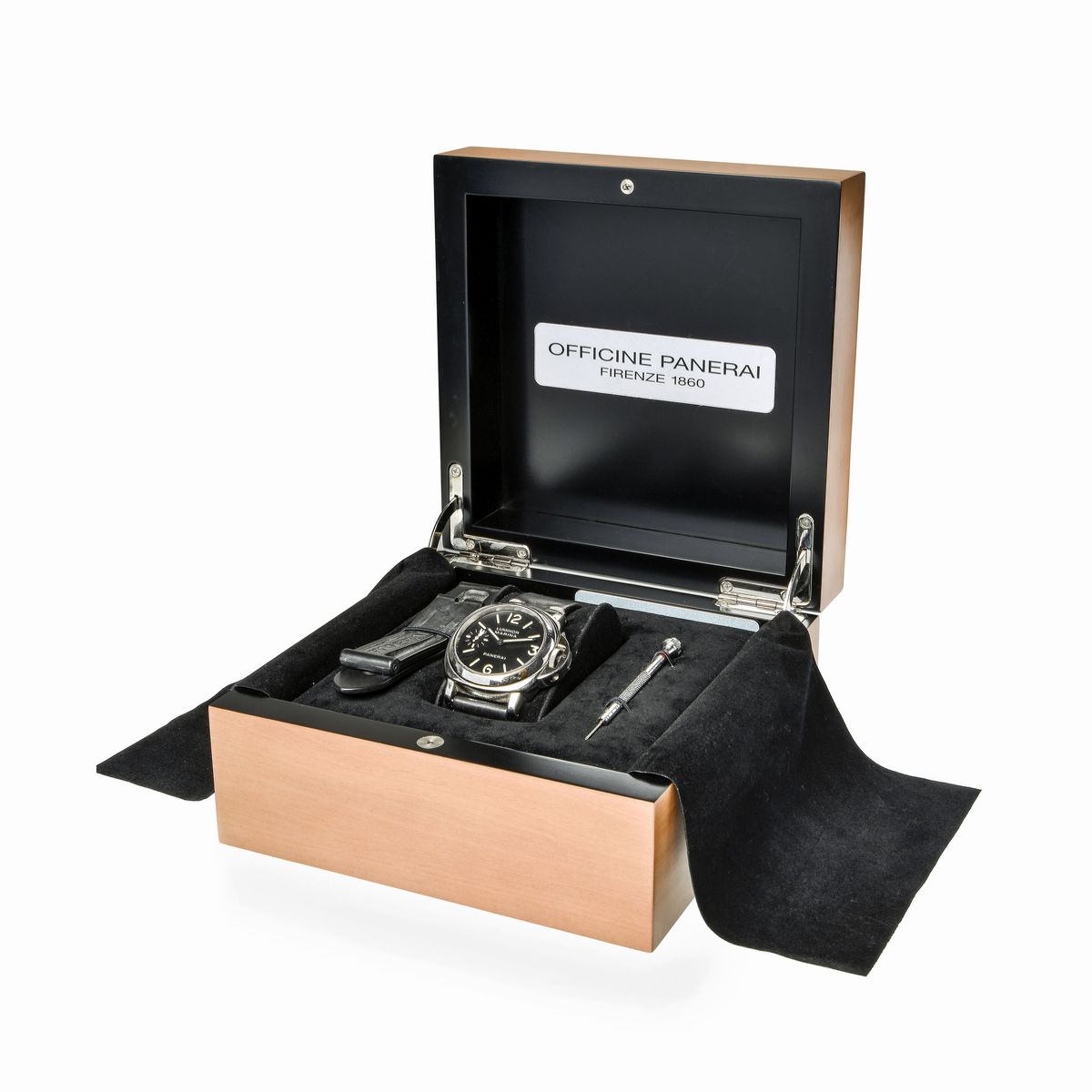 Orologio in Acciaio Officine Panerai Luminor Marina