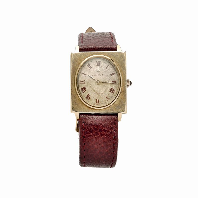 Orologio da Signora in Oro Giallo Corum