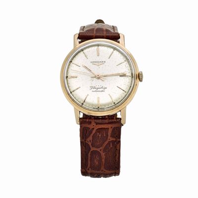 Orologio da Polso in Oro Giallo Longines Flagship
