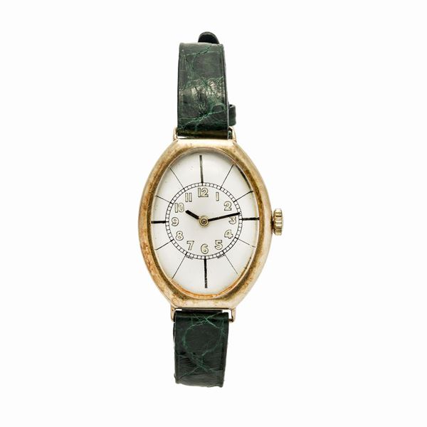 Wristwatch in yellow gold Wyler