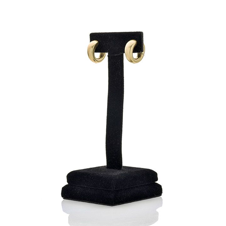 Paio di Orecchini a Clips in Oro Satinato Pomellato