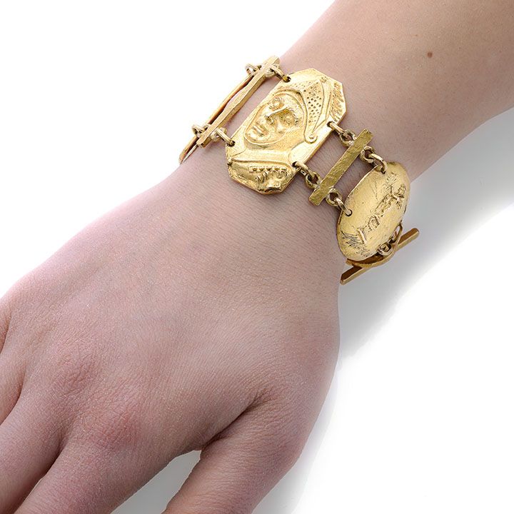 Bracciale in Oro Giallo Germano