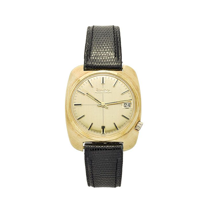 Orologio da Polso in Oro Giallo Bulova Accutron