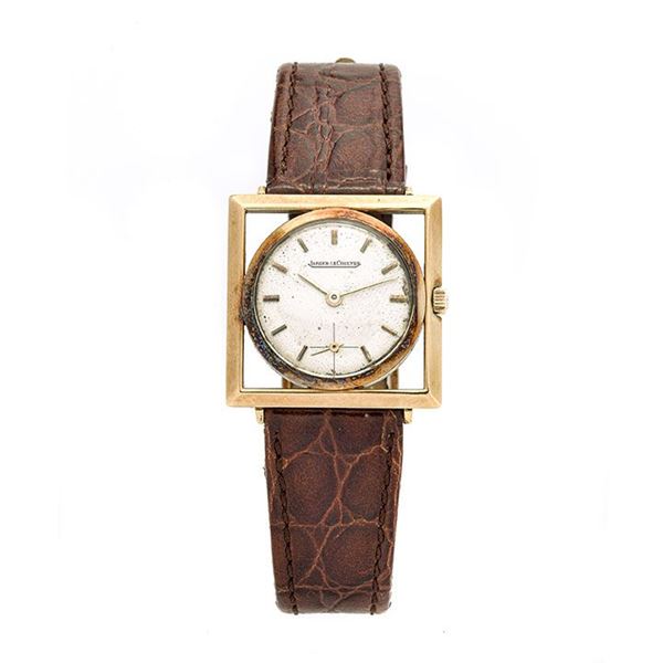 JAEGER LECOULTRE : Wristwatch in yellow gold Jeager le Coultre  - Auction Auction of Antique  Jewelry, Modern and Wristwatch - Curio - Casa d'aste in Firenze