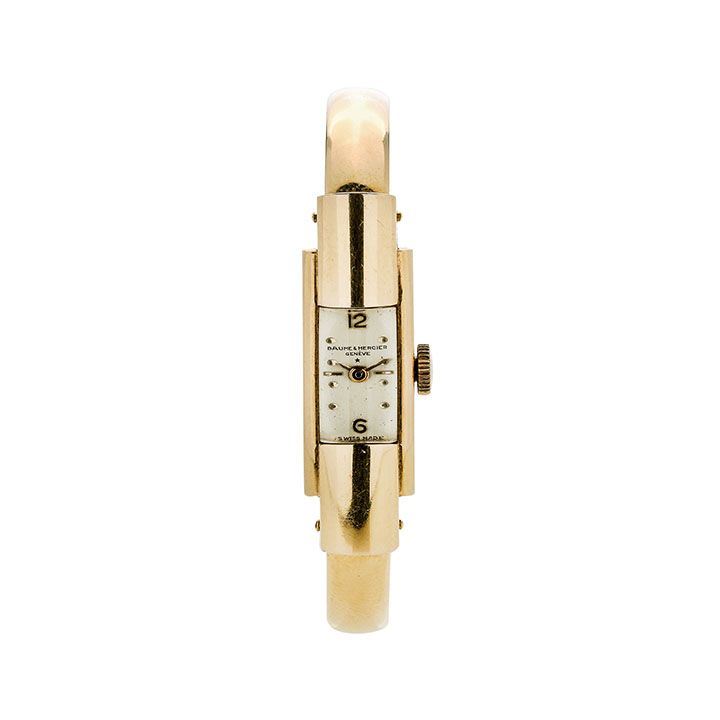 Orologio Rigido da Signora in Oro Giallo Baume & Mercier