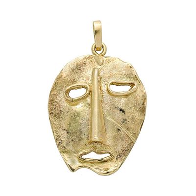 Grande Pendente in Oro Giallo