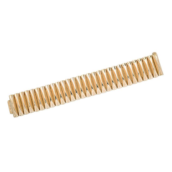Alto bracciale in oro giallo