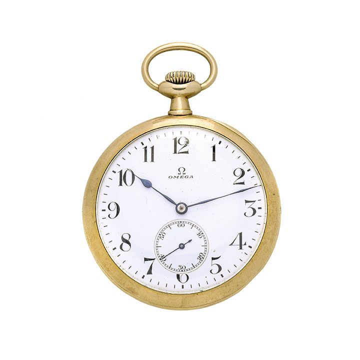 Orologio da Tasca in Oro Giallo Omega