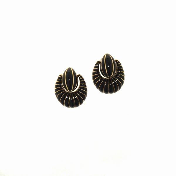 Pair of Earrings, David Webb  - Auction Gioielli del Novecento - Curio - Casa d'aste in Firenze