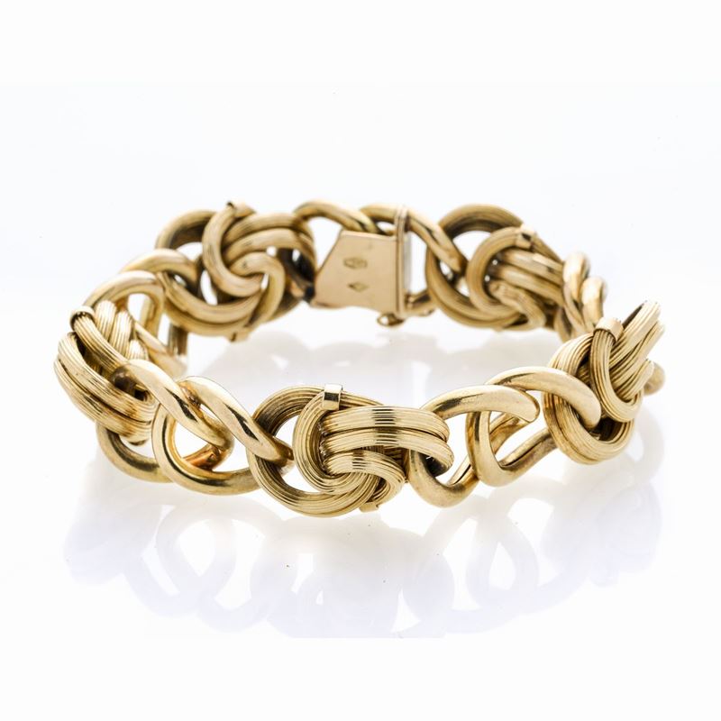 Bracciale in oro giallo