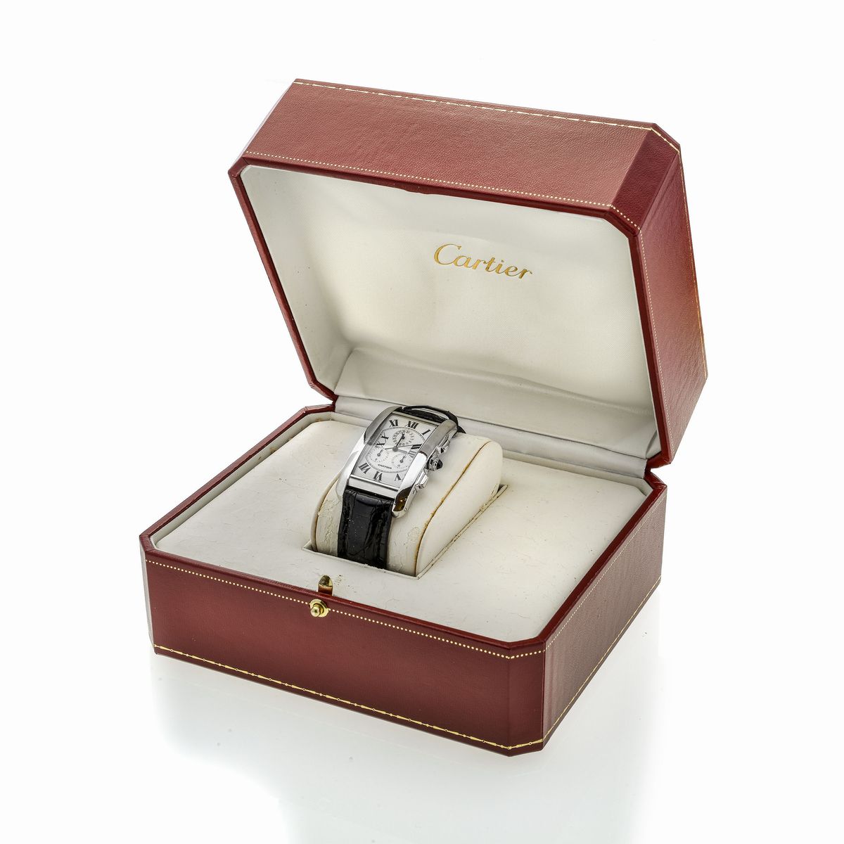 Orologio da Signora in Oro Bianco Tank American Cartier