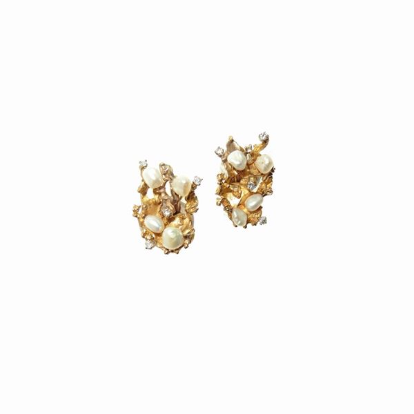 Pair of Earrings  - Auction Jewelry of the Twentieth Century - Curio - Casa d'aste in Firenze