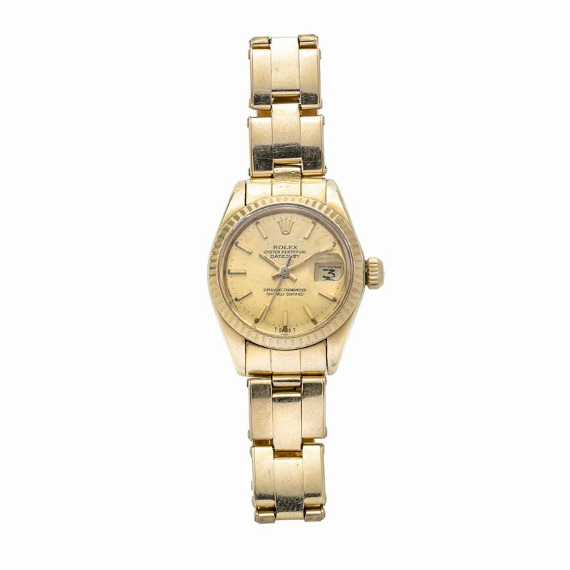 Orologio da Donna in Oro Giallo Rolex Oyster Perpetual Date Just