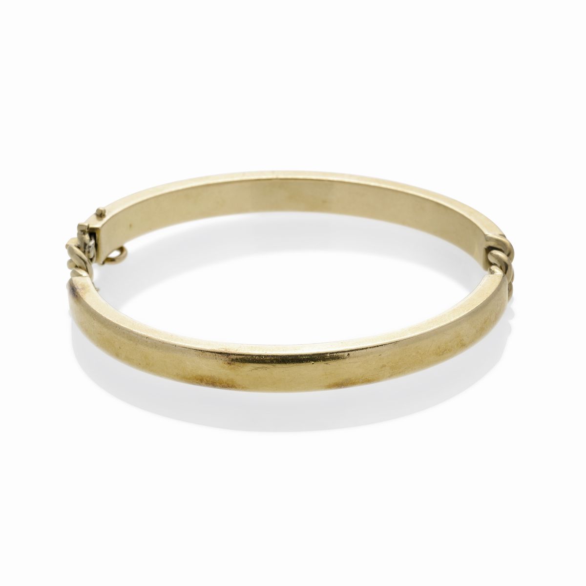 Bracciale semirigido in oro giallo