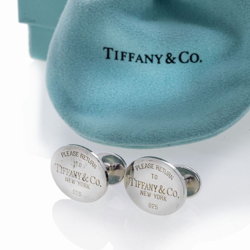 Tiffany & Co - Paio di Gemelli in Argento Tiffany& Co