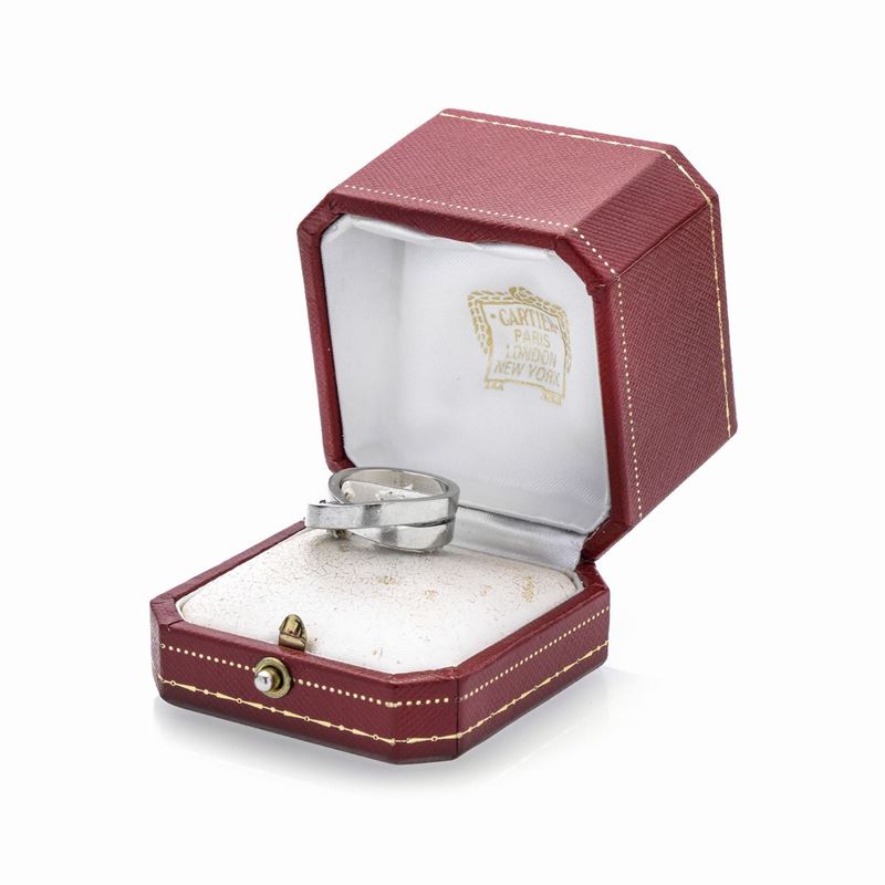 Anello in Oro Bianco Cartier