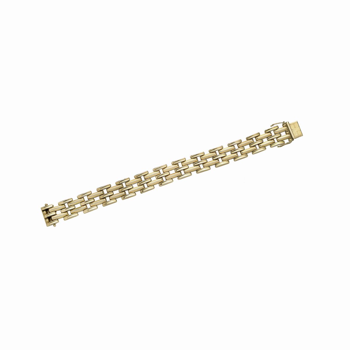 Bracciale a maglie in oro giallo