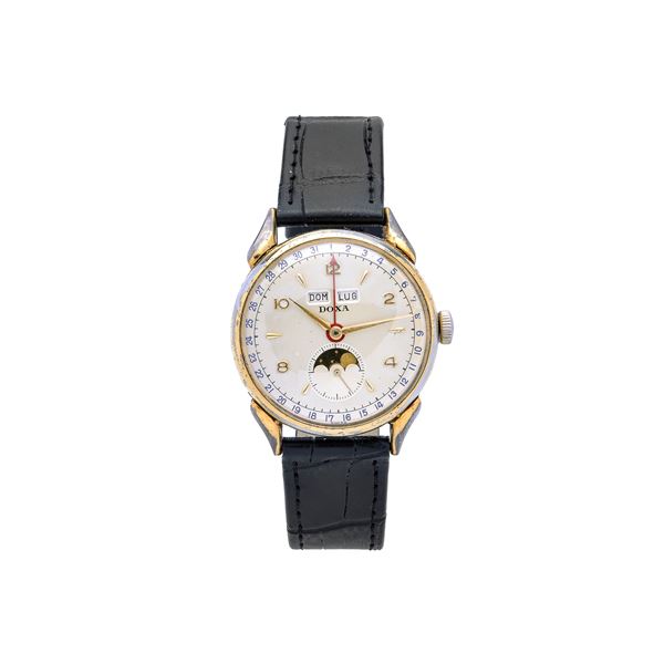 Wristwatch gold metal Doxa  (Fifties)  - Auction Auction of Antique, Modern and Wrist Jewellery and a collection of Venetian Jewellery (Lots 37 - 72) - Curio - Casa d'aste in Firenze