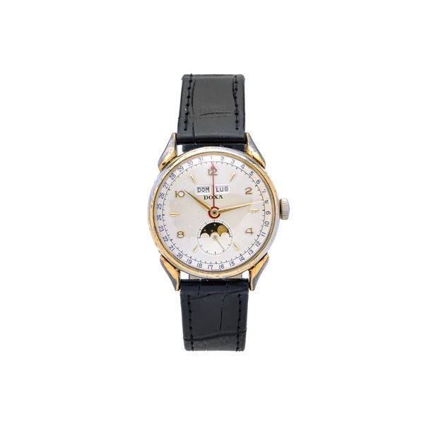 Orologio da polso in metallo dorato Doxa