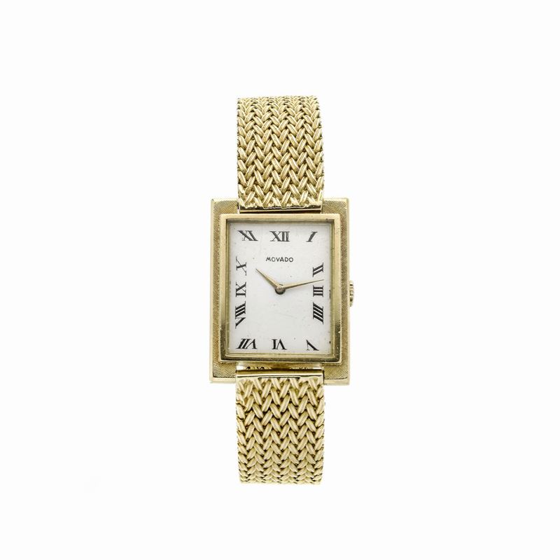 Orologio da polso in oro giallo Movado