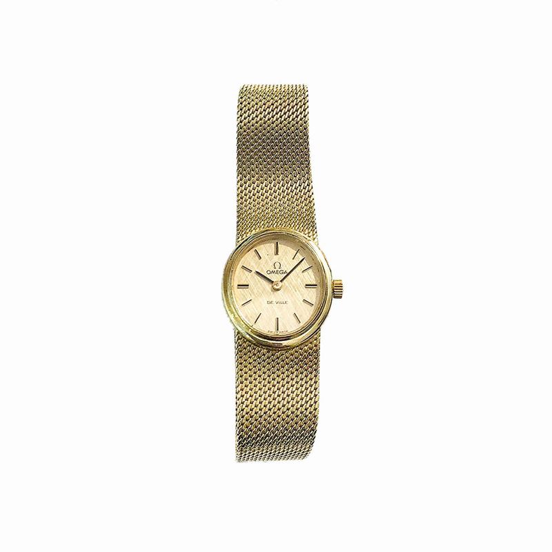 Orologio da polso in oro giallo Omega De Ville