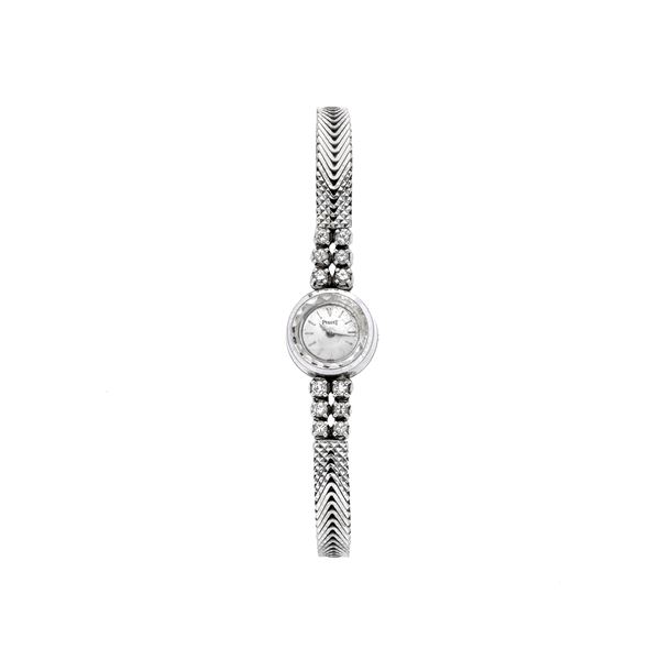 PIAGET - Lady's watch in white gold and diamonds, Piaget