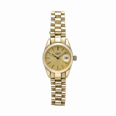 Orologio da Polso in Oro Giallo Longines