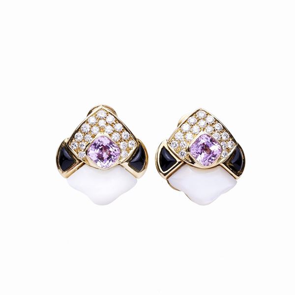 Pair of Earrings  - Auction Jewelry of the Twentieth Century and Watches - Curio - Casa d'aste in Firenze