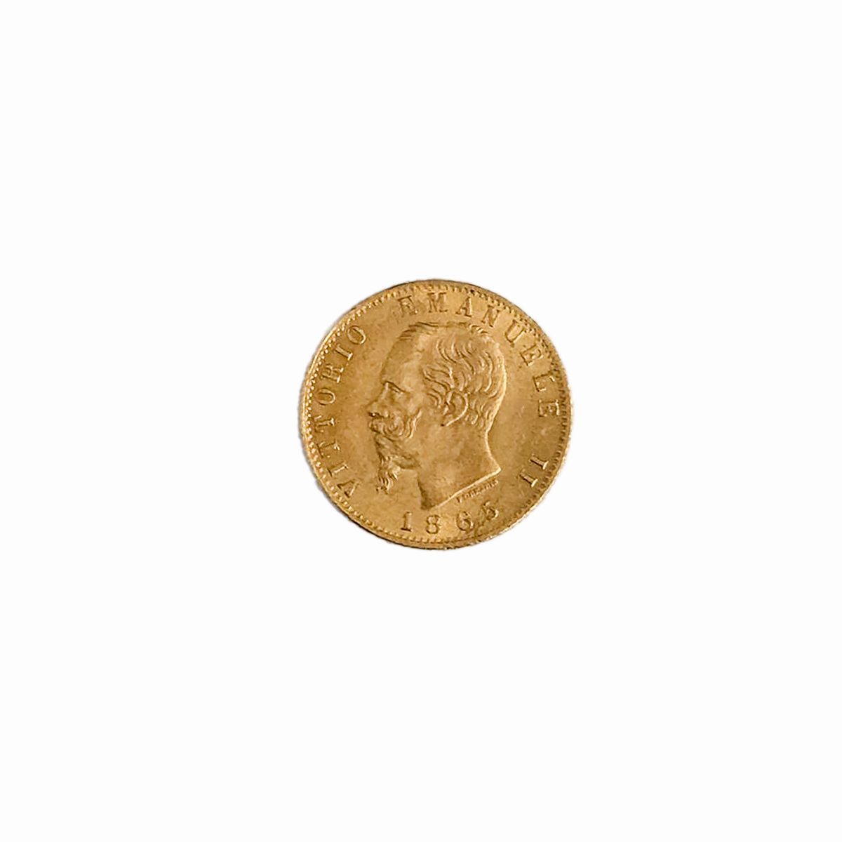 Moneta da 20 Lire del Regno D'italia in Oro Giallo