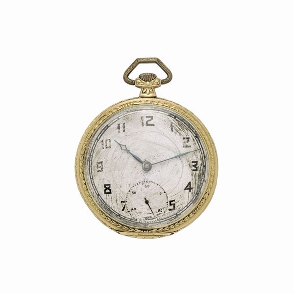 Orologio da tasca in oro giallo